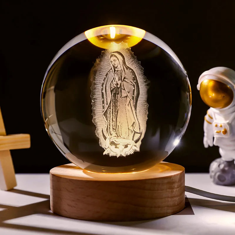 Holy Sphere 3D Crystal Globe